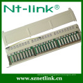 Internet Telecom White STP Cat6 24 Port Patch Panel